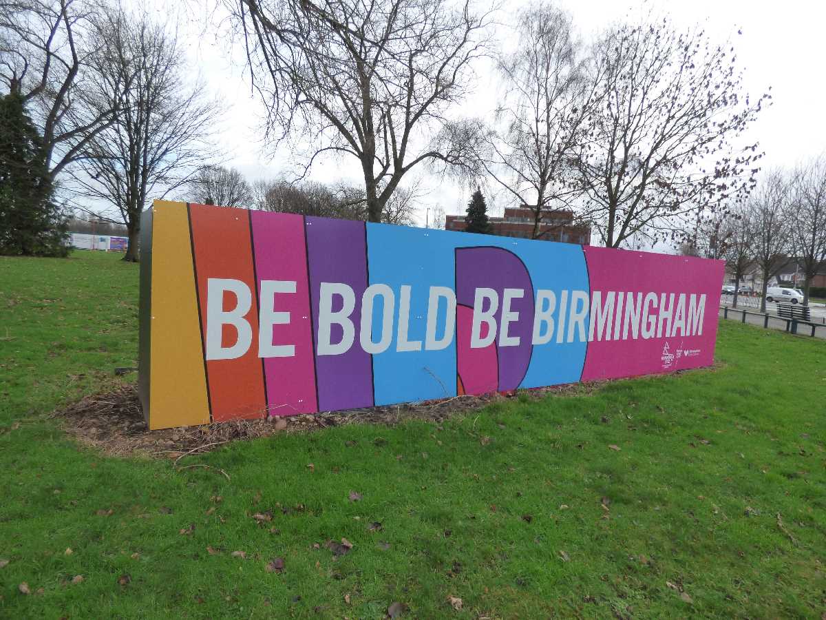 Be Bold Be Birmingham - the Commonwealth Games is coming to the City this summer 2022!
