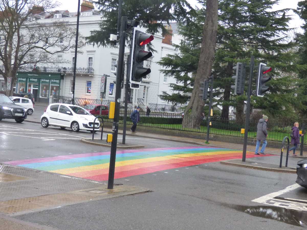 Some more rainbow crossings